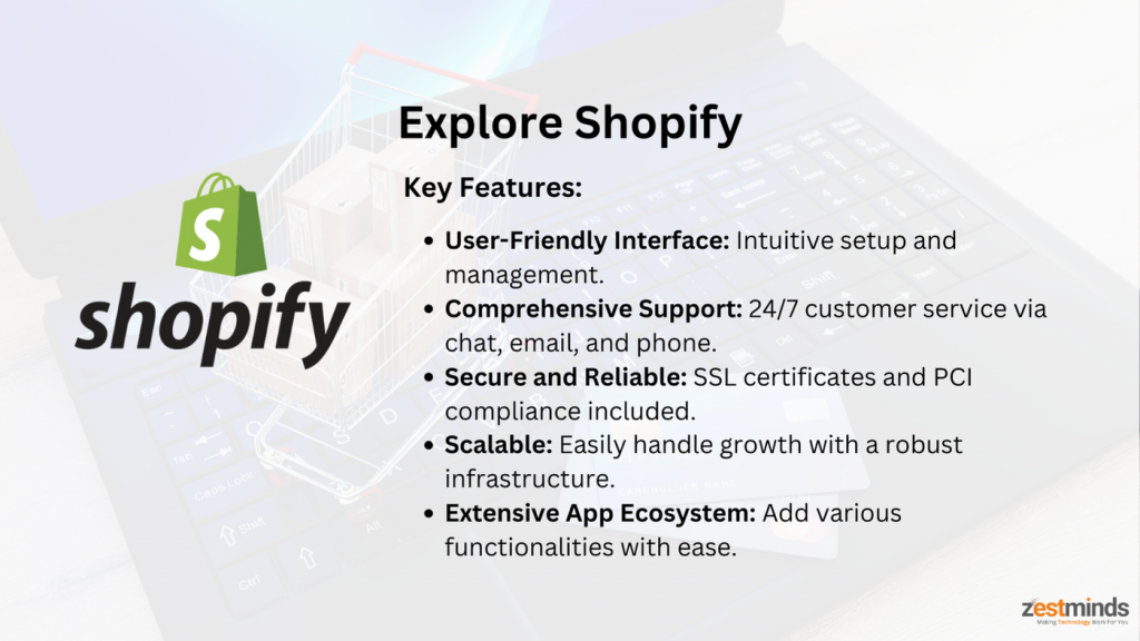 Explore Shopify Features