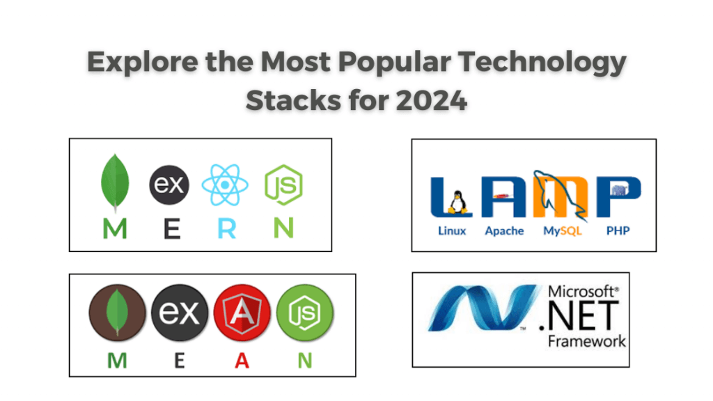 Popular Technology Stacks for Web and Mobile Development in 2024